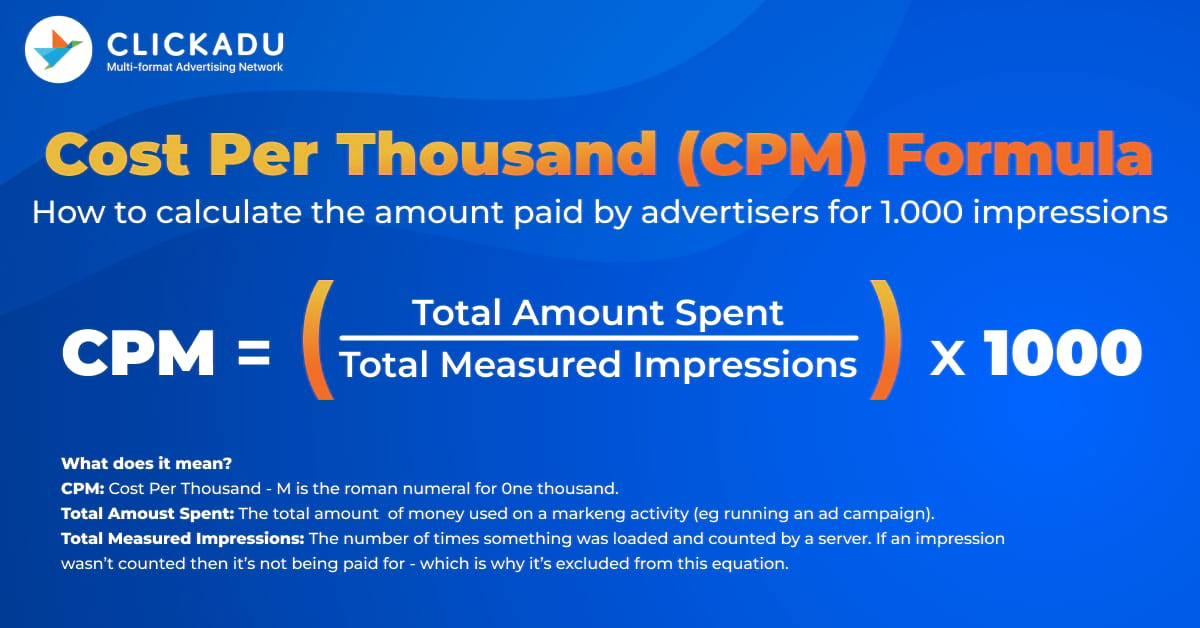 How to calculate CPM